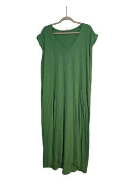 Free People Maxi Dress - Green - Size XL